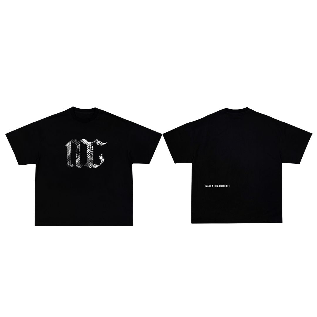 Snakeskin Logo Tee - Oversized Fit