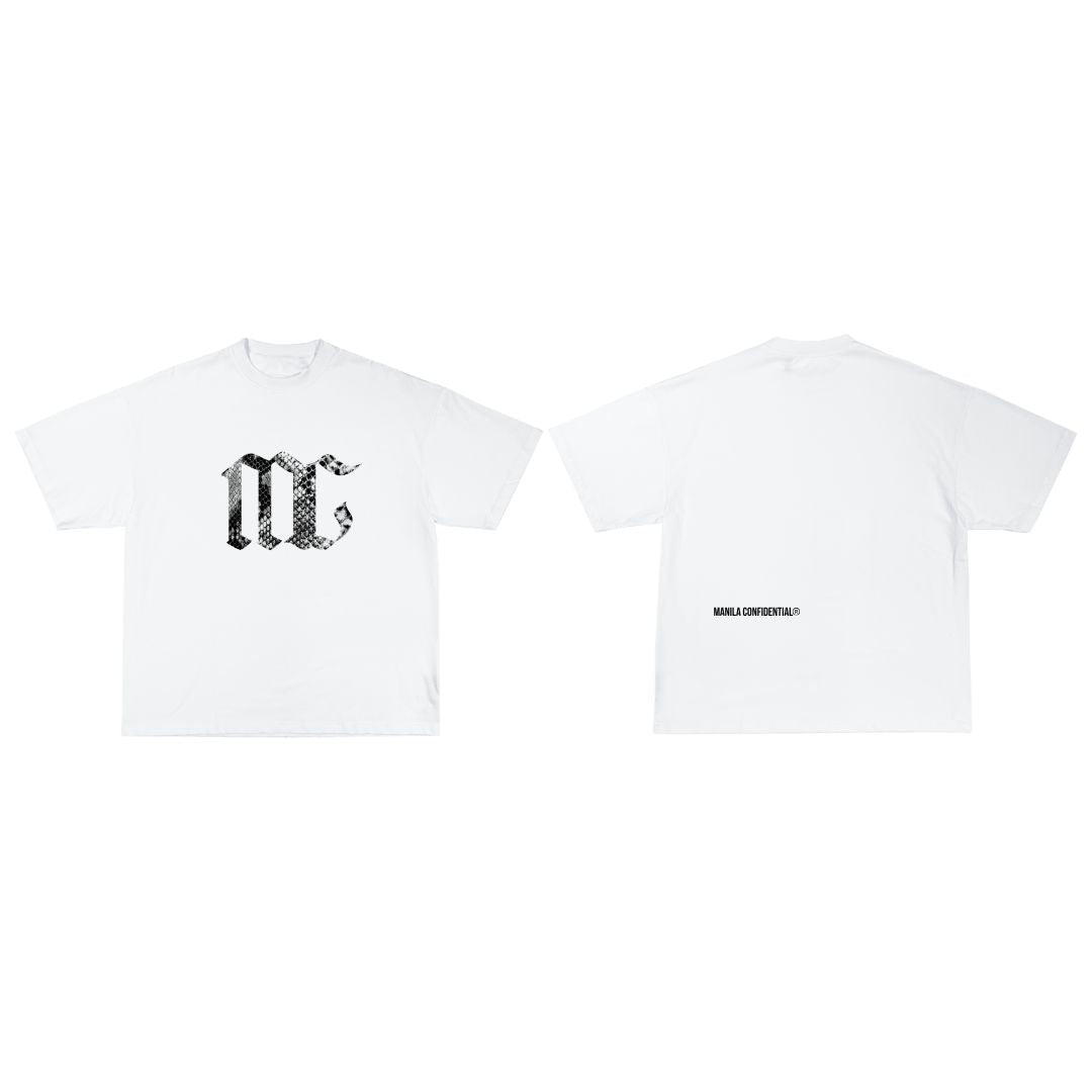 Snakeskin Logo Tee - Oversized Fit