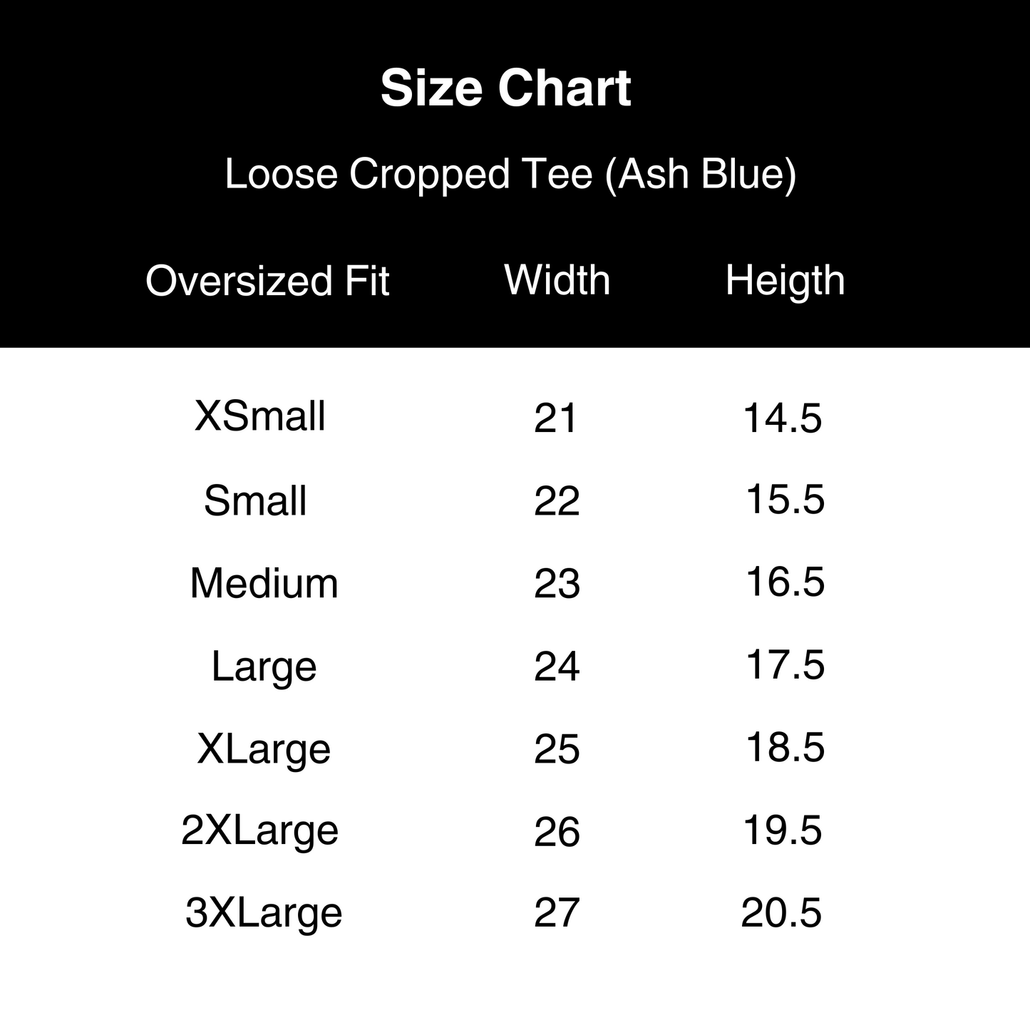 Loose Cropped Tee