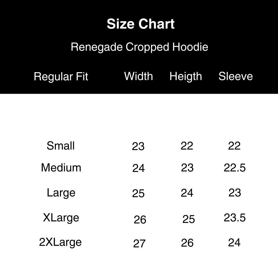 Renegade Cropped Hoodie