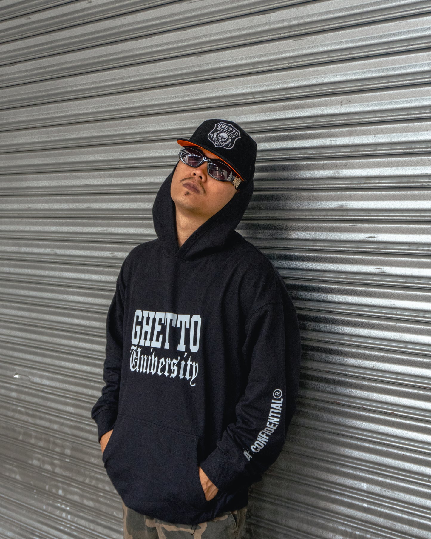 Ghetto University Classic College Hoodie