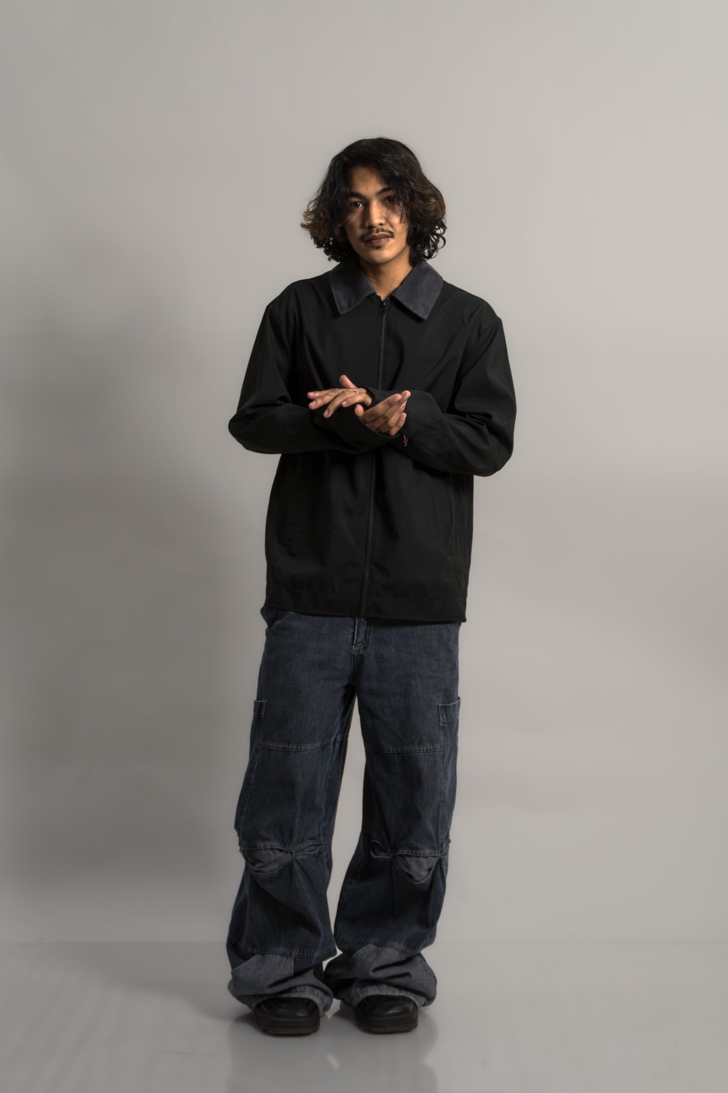 Corpo Zip Up Jacket ( Corduroy Collar )