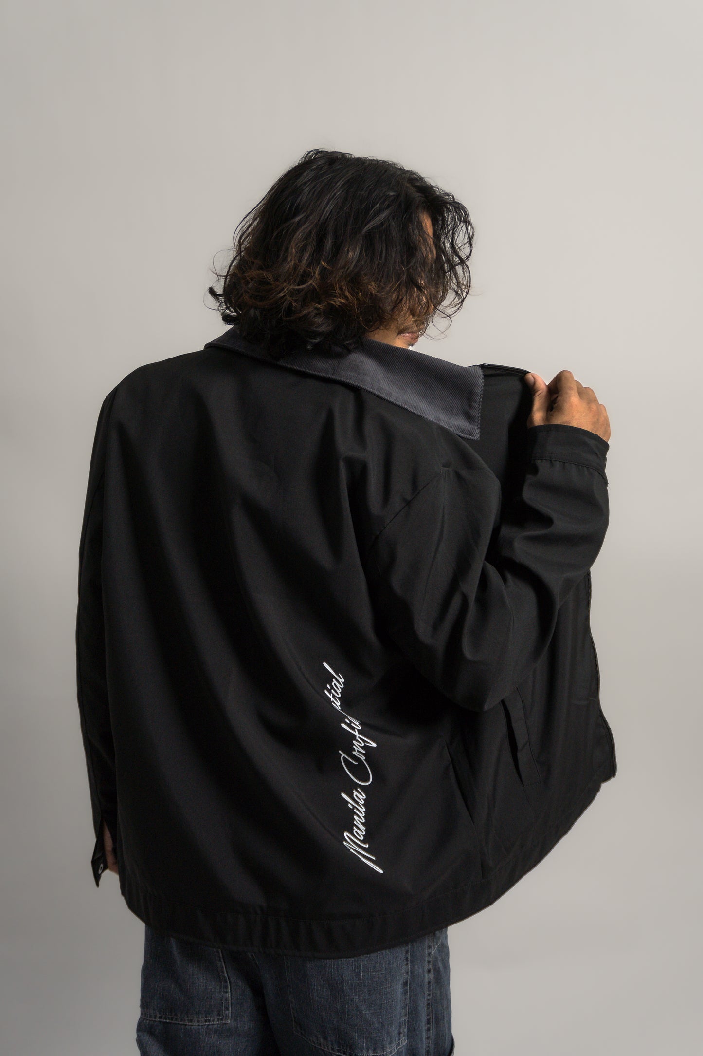 Corpo Zip Up Jacket ( Corduroy Collar )