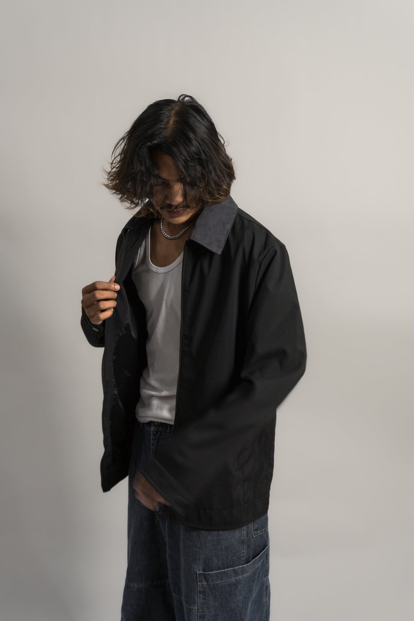 Corpo Zip Up Jacket ( Corduroy Collar )