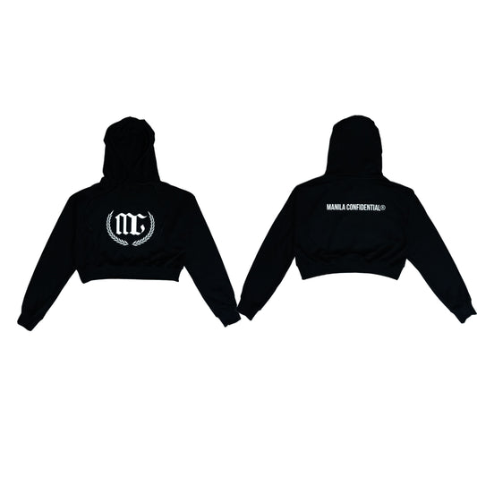 MC Logo Cropped Hoodie