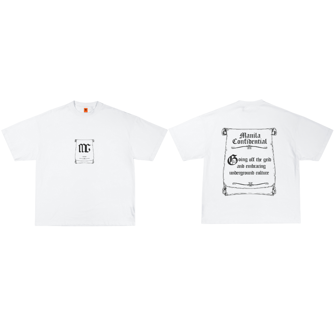 Oversized T-shirt ( Scroll Tee )