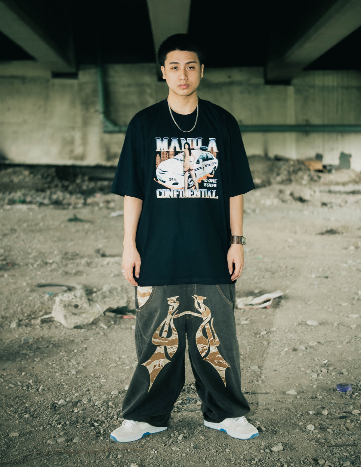 Manila Cop Car - Oversized Tee