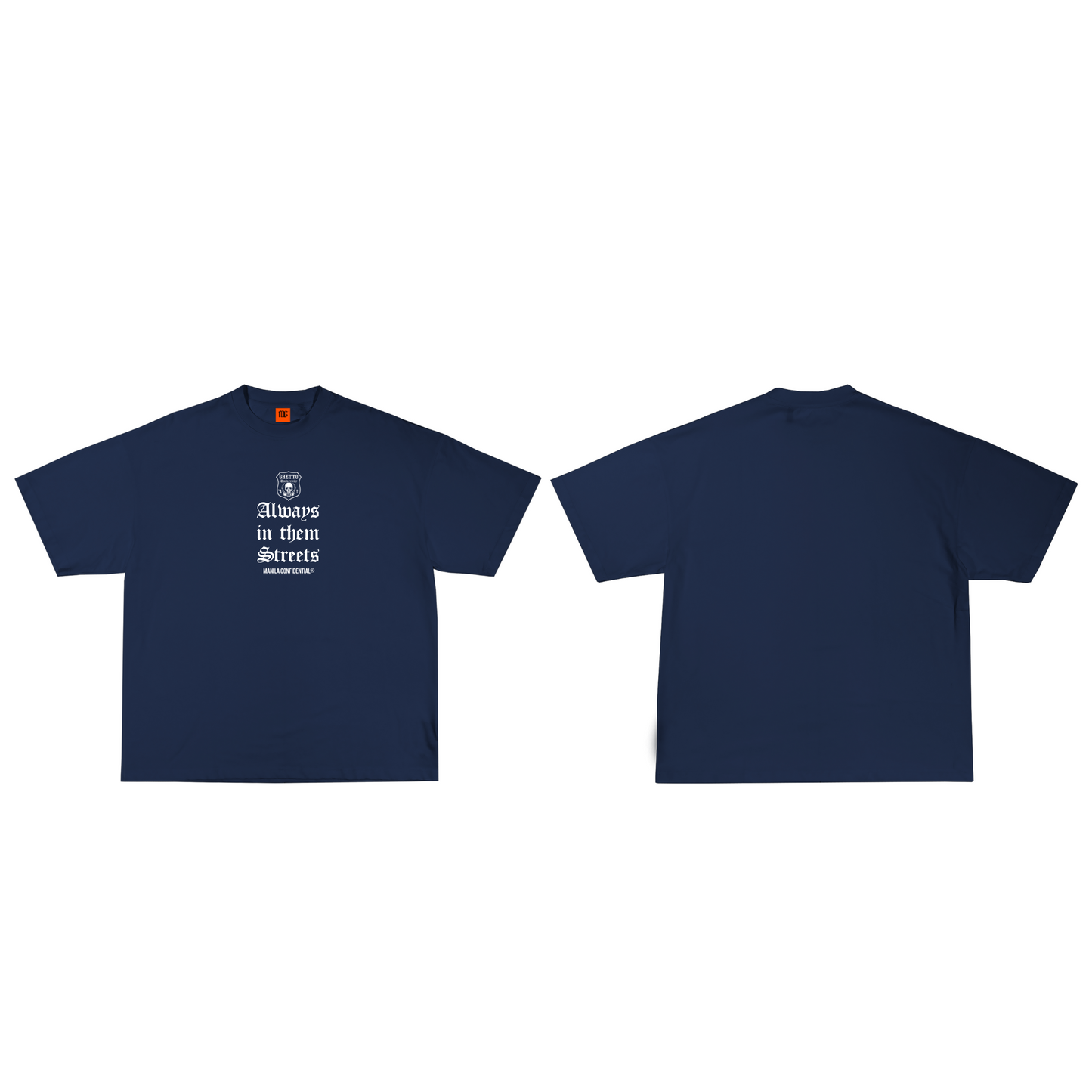 Ghetto University A.I.T.S T-Shirt Navy